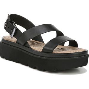 Sam Edelman Rasheed Black Leather Sandals